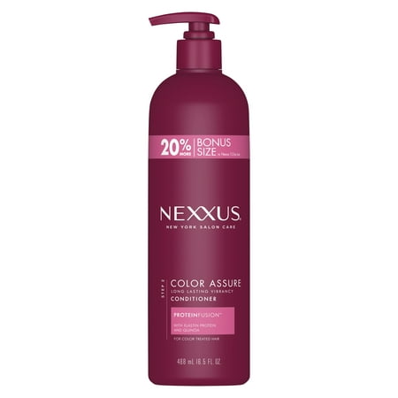 Nexxus Color Assure for Color Treated Hair Conditioner, 16.5 (Best Hair Care For Frizzy Hair)