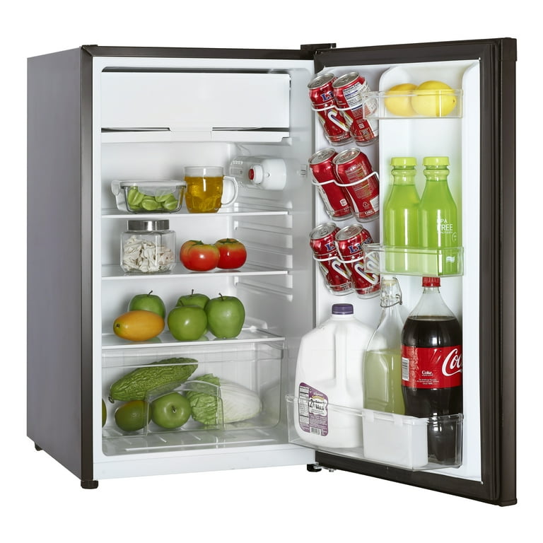 Magic Chef 18.5 in. W, 4.5 Cu. ft. 2-Door Mini Refrigerator, with Freezer in Black