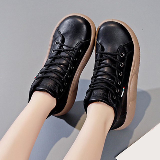 Zapatos informales para mujer zapatillas deportivas botines suela de goma antideslizante transpirable Salvador zapatillas casuales 40 yardas negro