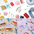 thumbnail image 3 of Contenedor de almacenamiento organizador de plástico de doble capa para pendientes, anillos, cuentas, artículos pequeños, caja para manualidades, 8 rejillas, 23*16*6cm, 3 of 6