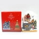 thumbnail image 4 of Añade a tu colección Figuras de Pueblo Musical Trineo de Resina de Pilas de Pueblo Santa Claus y Bell, 4 of 9