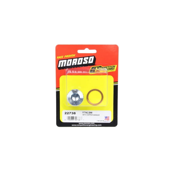 Moroso 22738 FITTING PLUG, STEEL, M20 X 1.5, LOW WARNING SENSOR