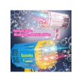thumbnail image 3 of Automatic 69-Hole Electric Gatling Bubble Gun With Led Light And Rocket Barrel, Random Style For Accessories, Great For Valentine's Day, New Year's Gi, 3 of 5
