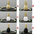 thumbnail image 6 of Sale Promotion!Modern Pineapple Shaped Figurine Gold Black Pineapple Crafts Miniatures Gift for Vintage Home Decoration Accessories Maison C, 6 of 6