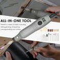 thumbnail image 2 of Mini Rotary Tool Portable Electric Grinder 5000-15000rpm Variable Speed Rotary Cutter with 24Pcs Attachments for Crafting Projects and DIY Creations, 2 of 7