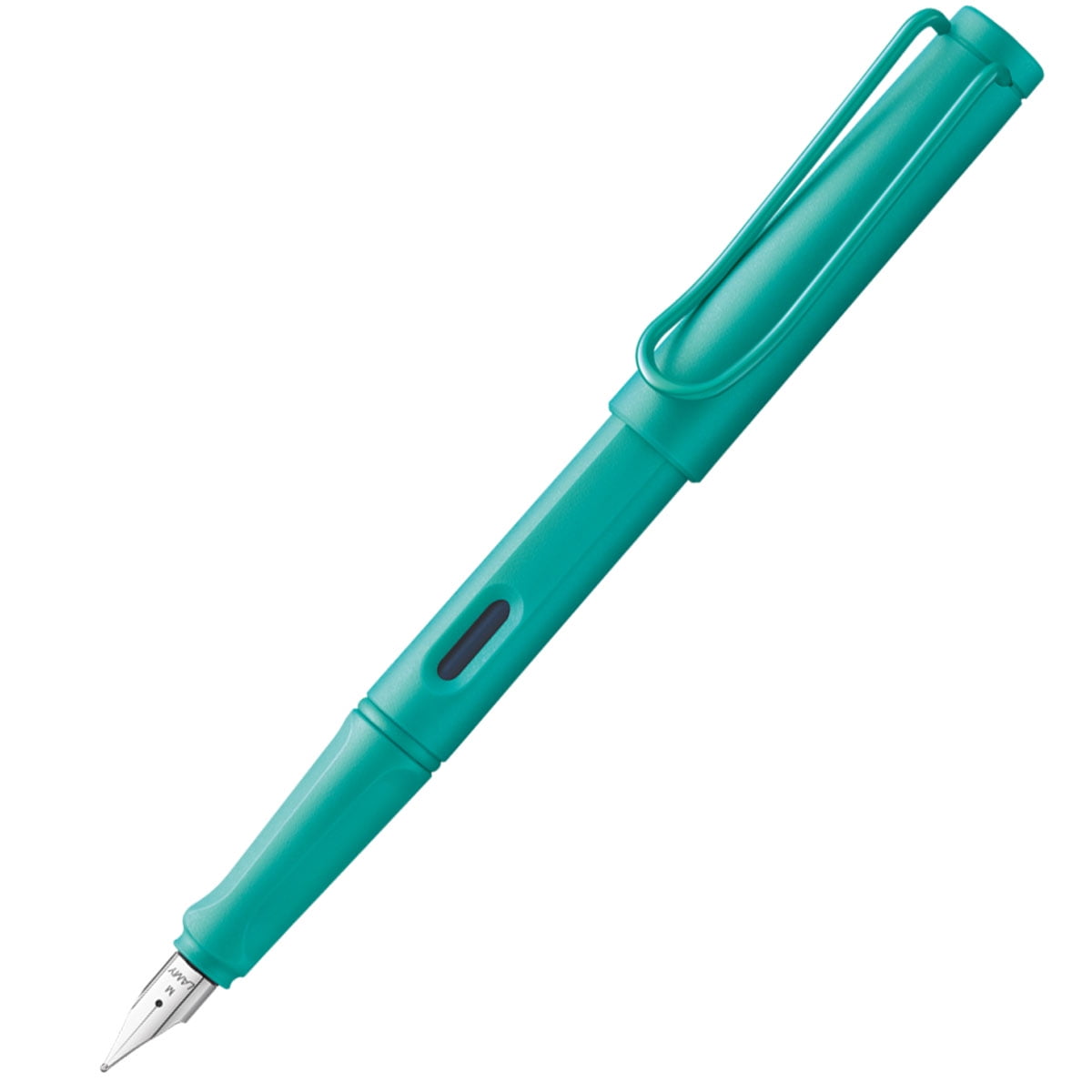 Lamy L21AQF Safari Plastic Fountain Pen, Aquamarine, Fine