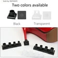 thumbnail image 4 of 10 Pairs Heel Protectors, 5-Size Anti-Sink & Anti-Slip Heel Caps, Stiletto Heel Savers for Outdoor Wedding, Party, Grass & Gravel, 4 of 7