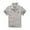 01_Grey, variant on Boys Short Sleeve T Shirt Lapel Top Shirt Style Comfortable Casual Tops for Teens for Ages 4-to-15-Years Black,4-5 Years