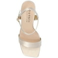thumbnail image 5 of Journee Womens Tivona Mid Heel Ankle Strap Dress Sandals, Widths Available, 5 of 9