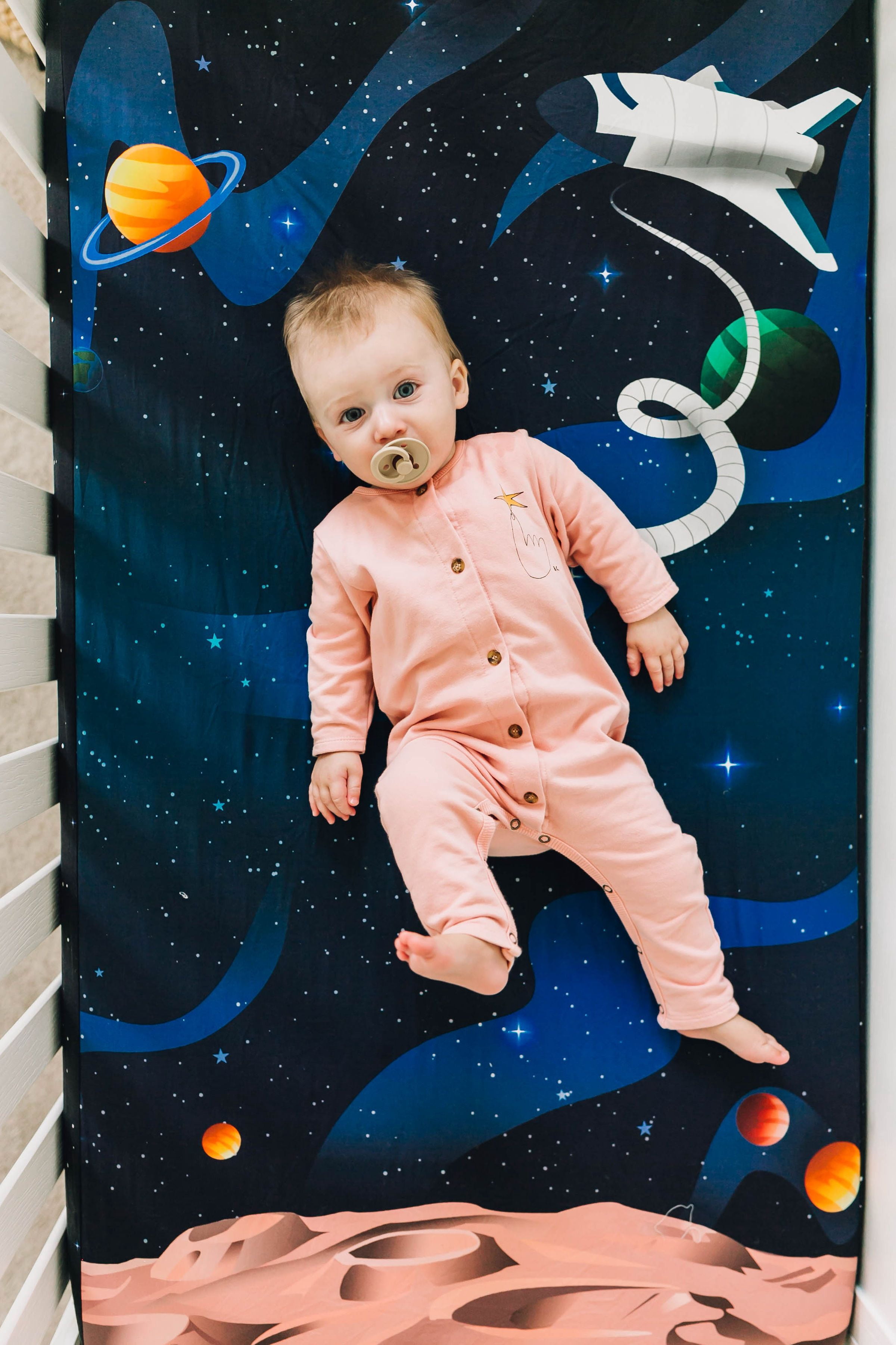 Luvsy Printed Crib Sheets