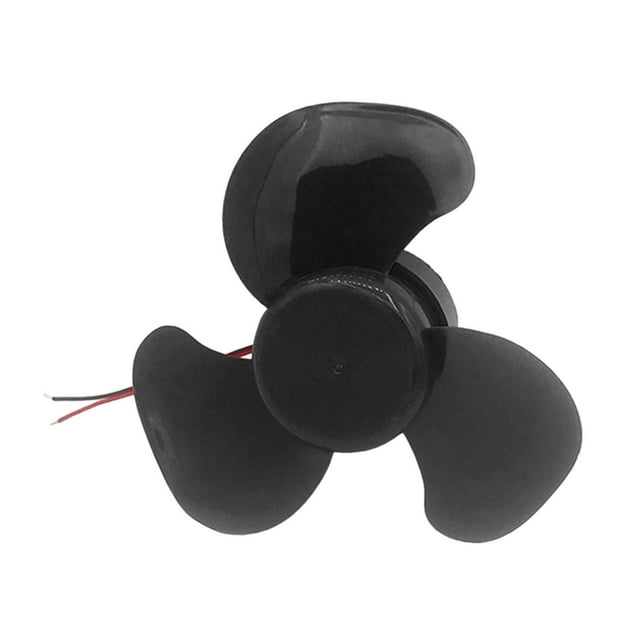 Ventilador de refrigeración con motor sin escobillas para exteriores, compacto, silencioso, fácil instalación, mini ventilador USB Negro