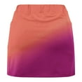 thumbnail image 4 of ITSAME Tennis Skirts for Womens, High Waist Tummy Control Plus Size Stretch Pleated Sports Skorts Orange, 4 of 5