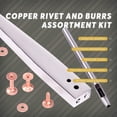 thumbnail image 4 of Kit de remaches y rebabas de cobre, 38 unidades, de Art Supplies Sweet, 4 of 7