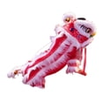 thumbnail image 2 of Manualidades de juguete de León de marioneta china, hechas a mano, portátiles, 2025, creativas, decoración de año Nuevo Chino, fiesta de marionetas de, 2 of 8