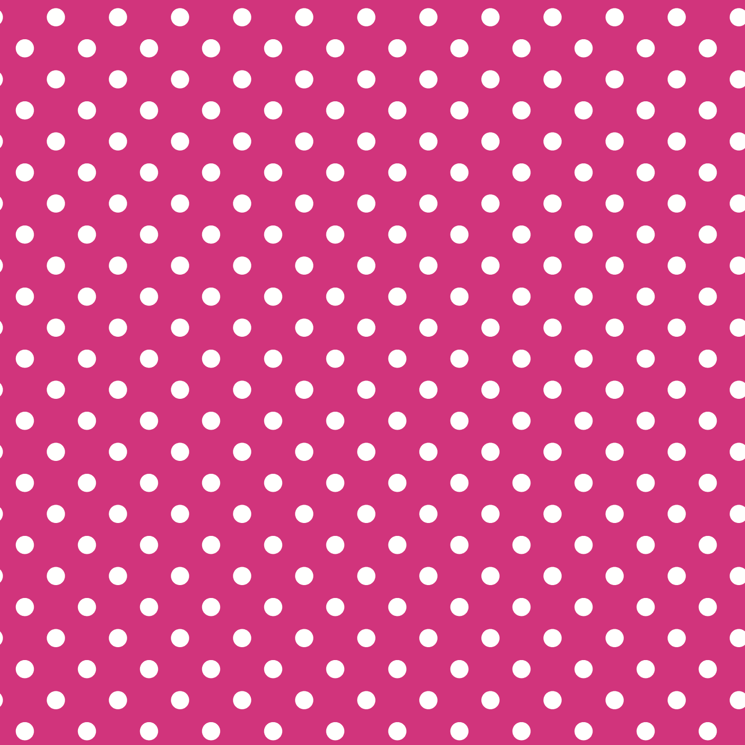 (4 pack) Waverly Inspirations Cotton 18" x 21" Fat Quarter Medium Dot MAGENTA Print Fabric, 1 Each