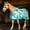 Bisbee Blue, variant on Jeffers Equine Elite Fleece Horse Cooler Blanket, 78", Soft Lightweight, Navy