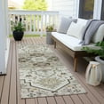 thumbnail image 6 of Addison Rugs Chantille Indoor/Outdoor Traditional Vintage Ivory Washable Runner Rug, 2'3" x 7'6", 6 of 6
