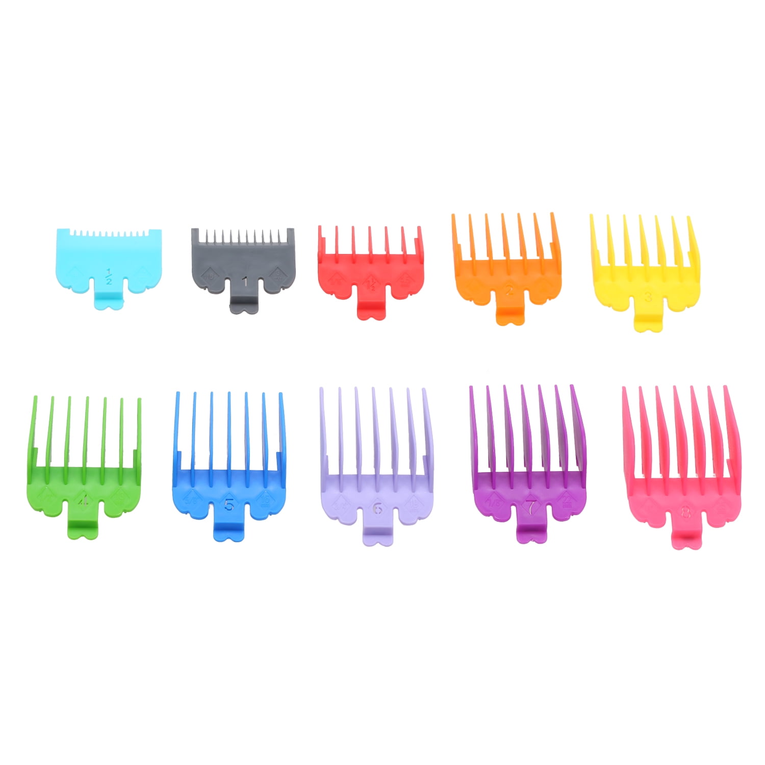 wahl hair clipper comb sizes