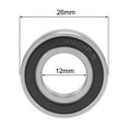 thumbnail image 4 of 6901-2RS Ball Bearing 12x24x6mm Double Sealed ABEC-3 Bearing 5pcs, 4 of 4