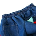 thumbnail image 4 of Baby and Toddler Girls Denim Shortie Shorts Size 6-36 Months, 4 of 7
