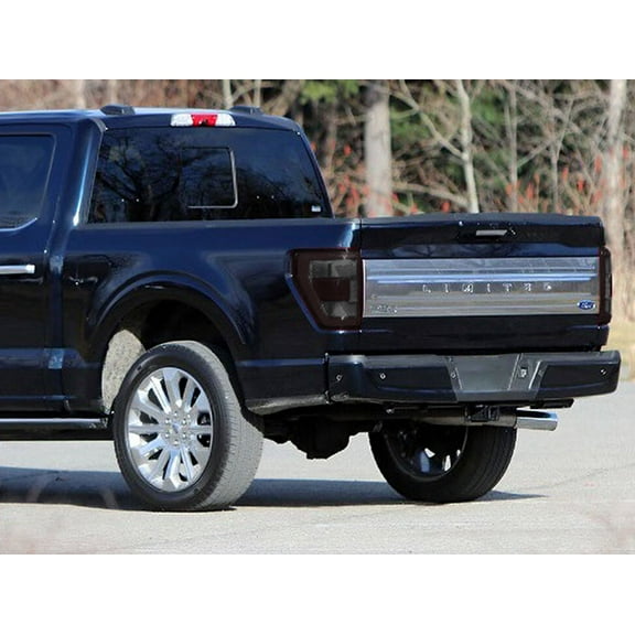 Rvinyl Tail Light Tint Covers Compatible with Ford F-150 2021-2023 - Smoke