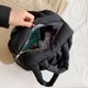 thumbnail image 2 of Bolso informal para mujer, bolso de mano de gran capacidad, bolso de invierno para niñas (negro), 2 of 8
