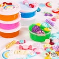 thumbnail image 5 of 10pcs Cute Slime Charms Mixed Set Resin Flatback Fabricación de suministros para manualidades y adornos Scrapbooking Beads Surtido Candy Fruit Cake Ornament oso de fresa  Juguete, 5 of 5