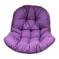 thumbnail image 4 of Vsenkes Swing Chair Cushion Hammock Chair Seat Pad for Balcony Garden Indoor Outdoor Violet, 4 of 9