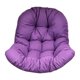 thumbnail image 4 of Cojín de repuesto para silla de columpio, suave y ligero. Violeta, 4 of 9