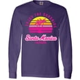 thumbnail image 3 of Inktastic Summer Enjoy the Sunshine Santa Monica California in Pink Long Sleeve T-Shirt, 3 of 5