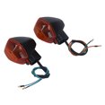 thumbnail image 2 of Front Turn Signal Lights, Rugged Motorbike Indicator Lamp  For Motorcycle Yellow,White,Black, 2 of 8