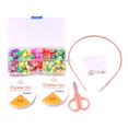 thumbnail image 1 of 150 Piezas Espaciador Arcilla Polimérica para Manualidades DIY Fabricación Pendientes Familias, 1 of 6