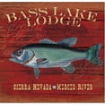 thumbnail image 3 of Allen, Candace 21x20 Black Modern Framed Museum Art Print Titled - Bass Lake, 3 of 5