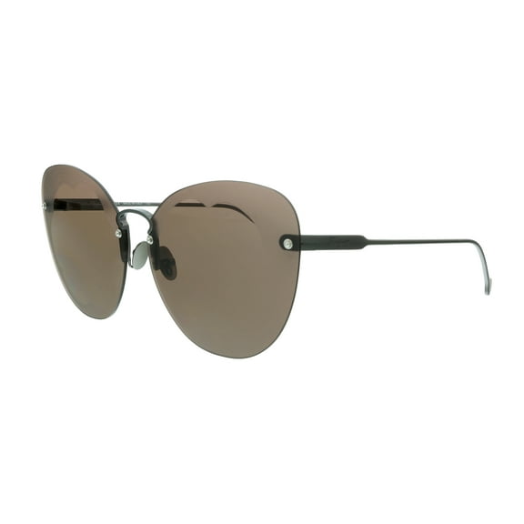 Salvatore Ferragamo SF178S FIORE 067 Shiny Gunmetal/Maple Butterfly Sunglasses for Womens