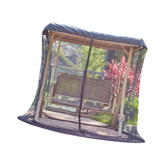 YIEMEEN Quick Setups Mosquitoes Netting for Garden Swing Tear Proof Camping Accessory Pack