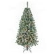thumbnail image 1 of Árbol de Navidad Naviplastic Vermont color Verde nevado de 220 cm con 300 luces led cálidas, 1 of 3