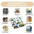 thumbnail image 7 of Construction Truck Blanket Boys Excavator Plush Throw Blanket Soft Fuzzy Flannel Tractor Blanket for Bed Couch Sofa Decor Blankets Trucks Car Lover Toddler Kids Blankets Gifts 30"x40", 7 of 7