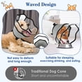 thumbnail image 4 of Adjustable Soft Dog Cone Collar for Post-Surgery Recovery - Breathable and Protective Cone for Large, Medium, and Small Dogs - Prevents Licking - Ideal Dog Surgery Collar - Size S, 4 of 4