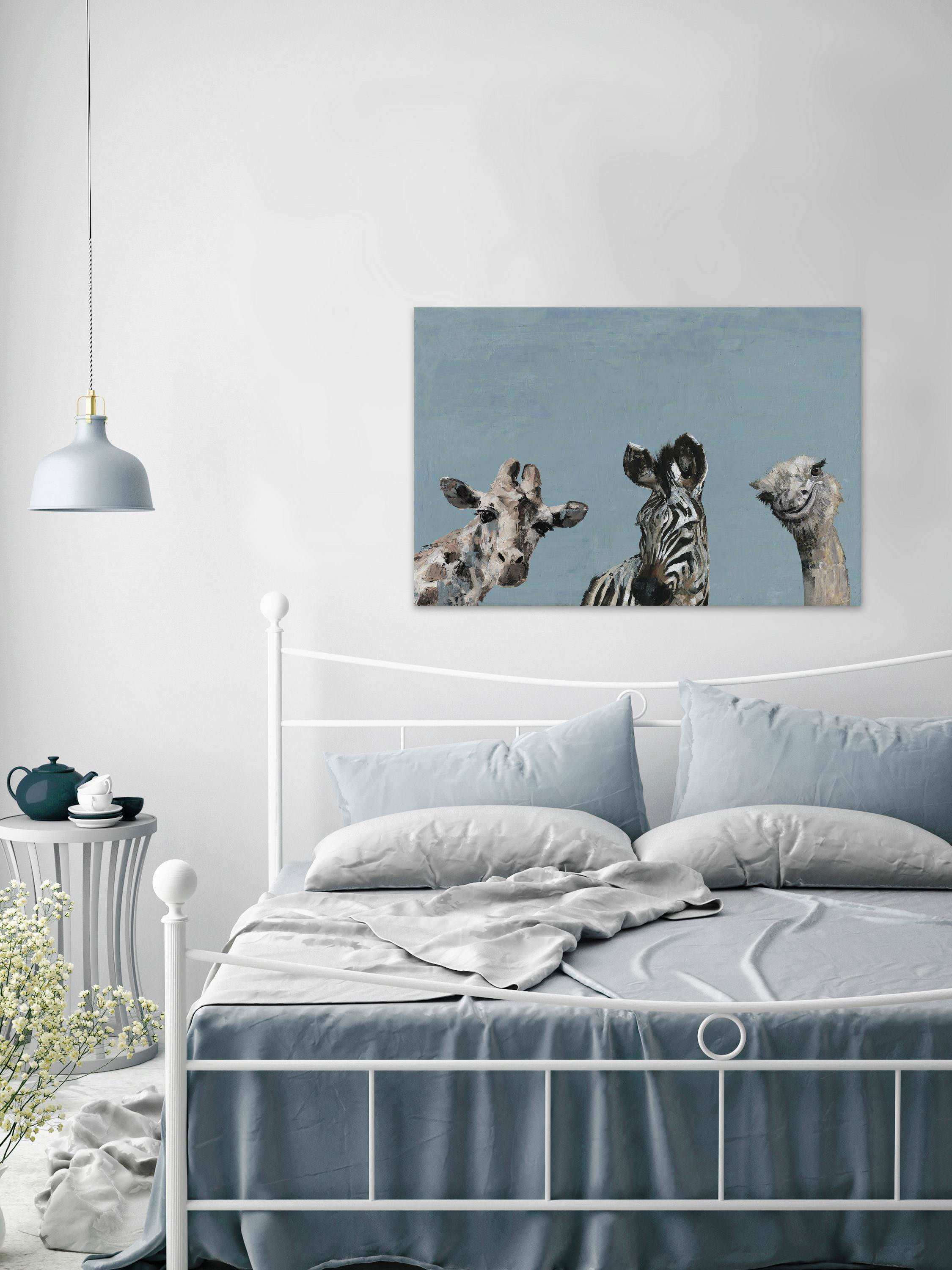The Head Turners Painting Print on Wrapped Canvas