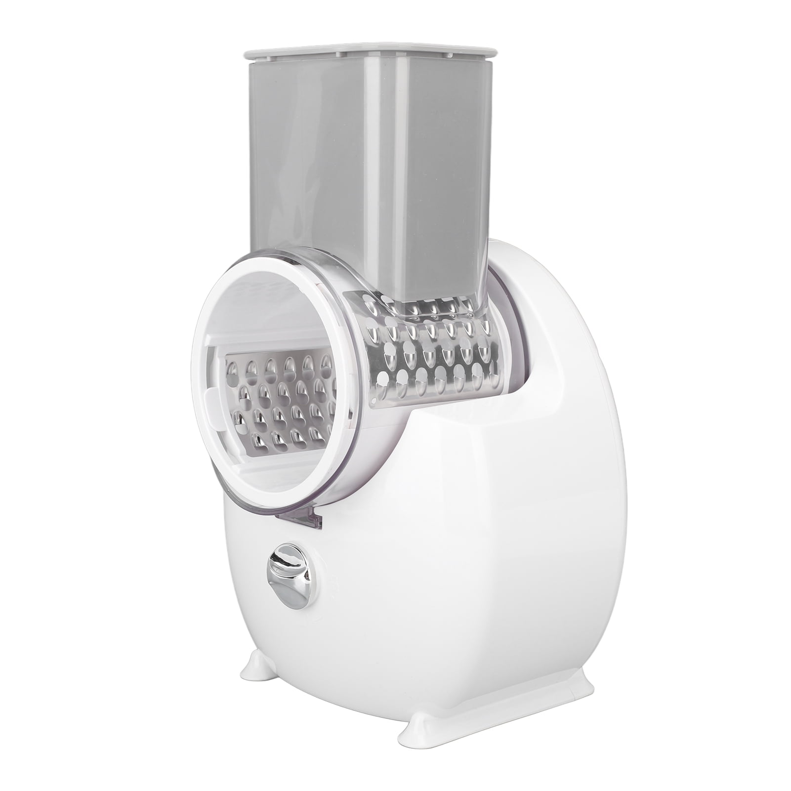 Electric Salad Machine, Battery Powered White Efficient Electric