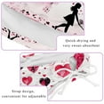 thumbnail image 3 of Valentine's Day Love Detachable Sponge Adjustable Strap Bikini Set - Two-Pack Swim Wear One-Piece Swimsuits, 3 of 6