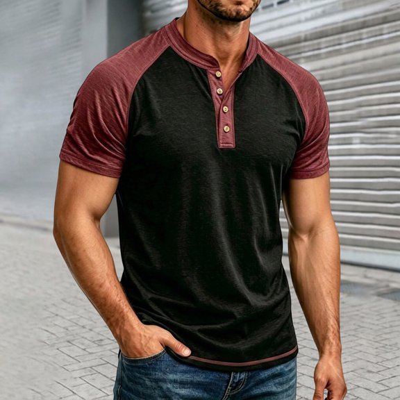 Summer Color Short Sleeve Tee For Everyday Comfort And Style