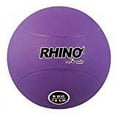 thumbnail image 2 of Champion Sports Rubber Medicine Ball, Purple, 8 kg, 2 of 3