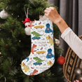 thumbnail image 5 of Sikiie Dinosaur (2) Christmas Stockings,18 Inches Christmas Stockings Xmas Hanging Stockings for Family Christmas Decorations & Gifts, 5 of 7