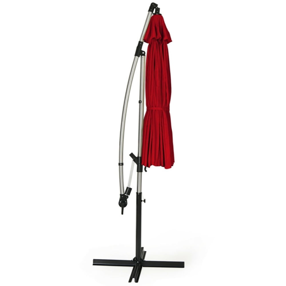 Aimee Lii 10 Feet Patio Umbrella Market Hanging Umbrella for Backyard Poolside Lawn Garden, Outdoor Umbrellas for Patio, Red Aimee Lii 10 Feet Patio Umbrella Market Hanging Umbrella for Backyard Poolside Lawn Garden, Outdoor Umbrellas for Patio, Red