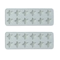 thumbnail image 1 of Molde de silicona para chocolate con estrella de cinco puntas, 12 agujeros, molde para hielo, pastel, caramelo, jabón hecho a mano, 1 of 5