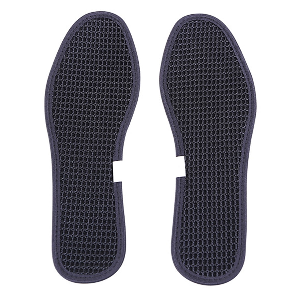New Healthy Bamboo Charcoal Deodorant Cushion Foot Inserts Shoe Pads Insoles 