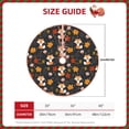 thumbnail image 2 of Rateoe Autumn Fox Pattern Christmas Tree Skirt with Ties, Christmas Tree Decorations, Farmhouse Christmas Decor Xmas Holiday Decorations-30", 2 of 6