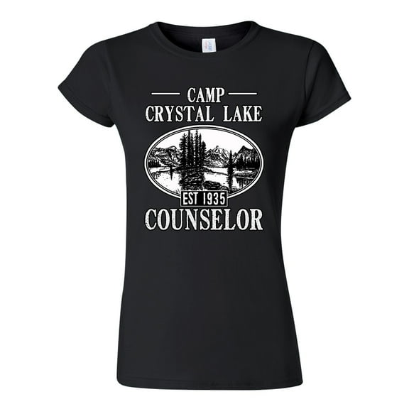 Junior Camp Crystal Lake Counselor 1935 Summer TV Parody Funny DT T-Shirt Tee