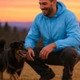 thumbnail image 5 of Men's UPF 50+ Sun Protection Athletic Shell Jacket Lightweight Quick Dry Hooded Windbreaker with Zip Pockets for Hiking Fishing Travel, Dark Blue, M, 5 of 8